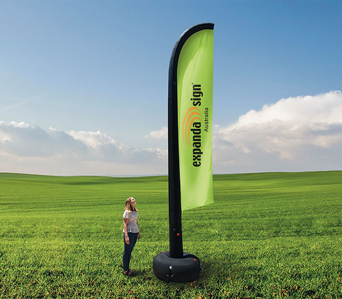 Drapeaux Gonflables pour Événements