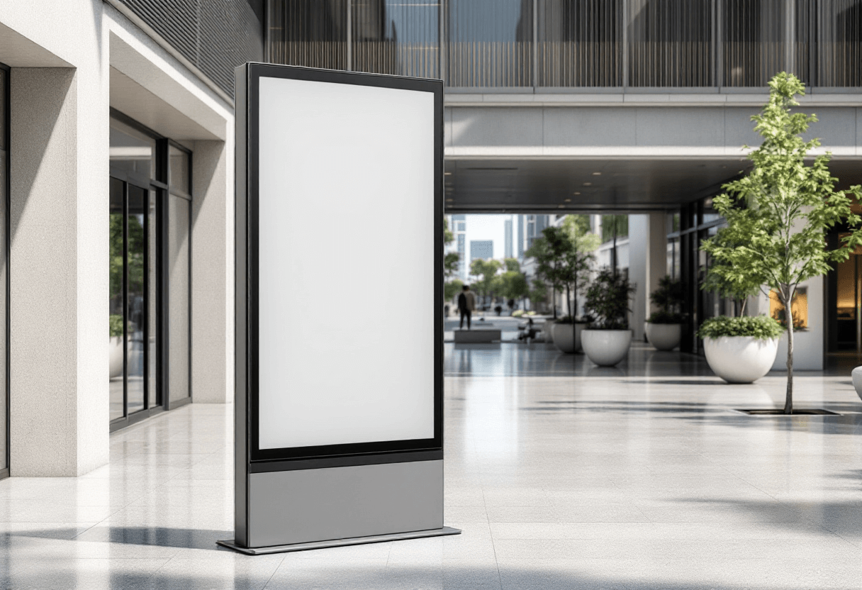 Totem Publicitaire pour Plus de Visibilité